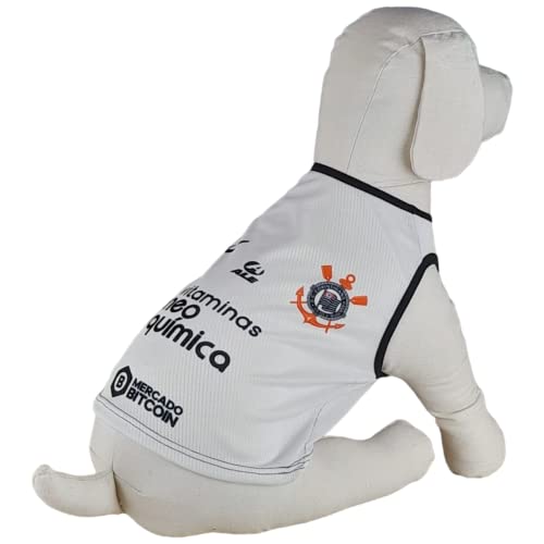 Camiseta Regata para Pet Personalizada do Corinthians 1 (Padrão, M)
