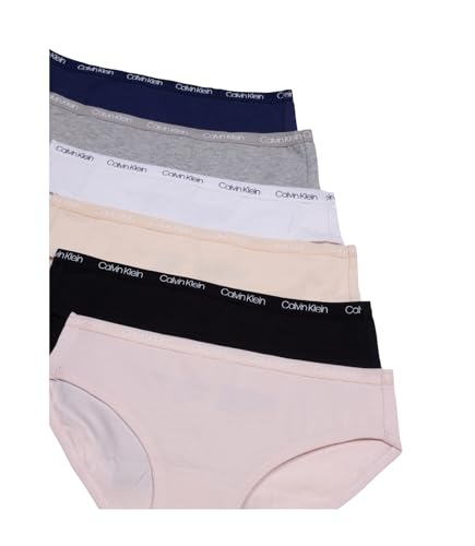 Calvin Klein Girls' Cotton Hipster Underwear 6-Pack2
