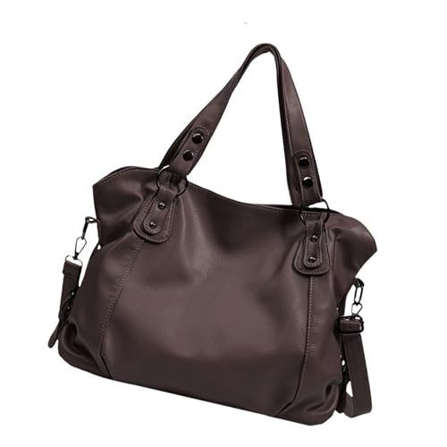 Sac à bandoulière en cuir synthétique souple avec sa grande sangle réglable