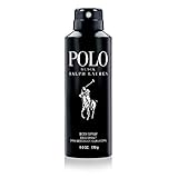 Polo Black By Ralph Lauren Body Spray For Men 6 Oz
