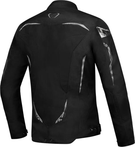 IXON Caliber Jacket 2XL blouson noir idéal pour longs trajets