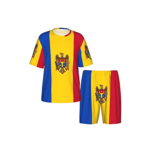 Pyjama Moldavie confortable : ensemble de nuit respirant, vêtement de relaxation doux