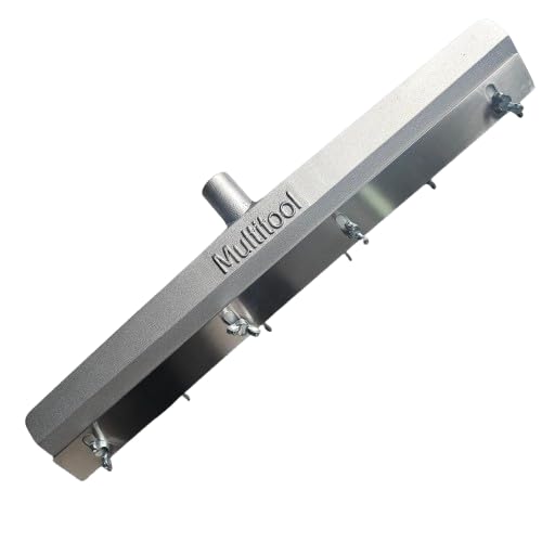 Professional Pin Leveller for up to 18 MM Self Levelling Compound and Coatings Heavy Duty Screed Rake 58 CM 6 Pins