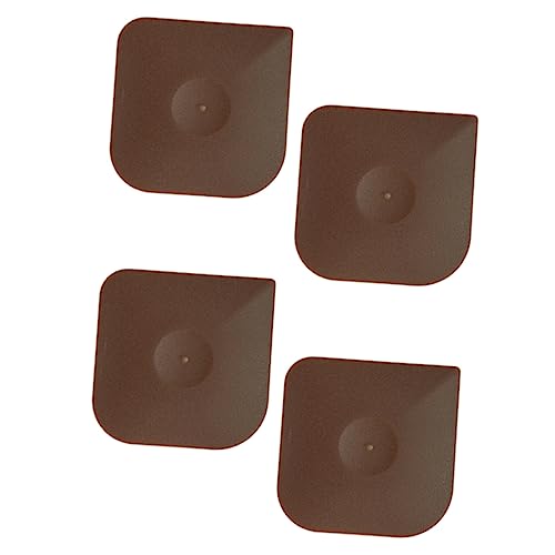 SEWOART 4pièces Grattoirs Pour Poêles Et Casseroles Racloirs Multifonctions Pour Nettoyage Maison Outils Résistants Pc Pour Poêles Fonte Et Planchas Compact Et Ergonomique