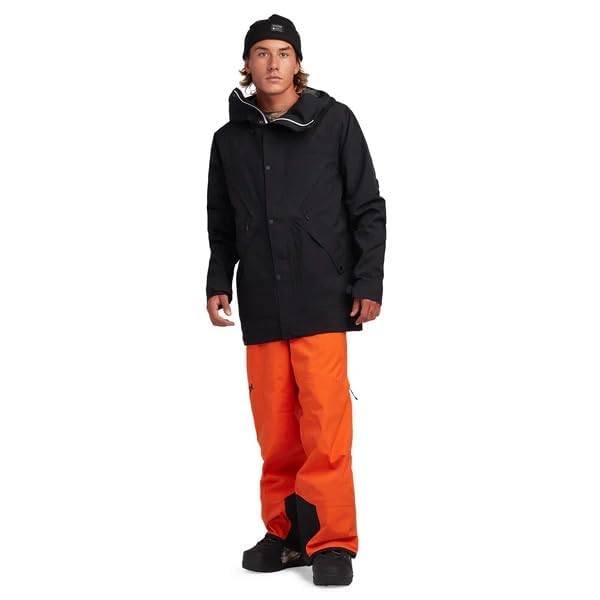Dakine Men's Scout Jacket, Hooded Winter Coat (US, Alpha, Medium, Regular, Regular, Black)