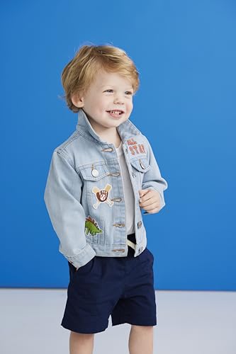 Mud Pie Girl Denim Patch Jacket4
