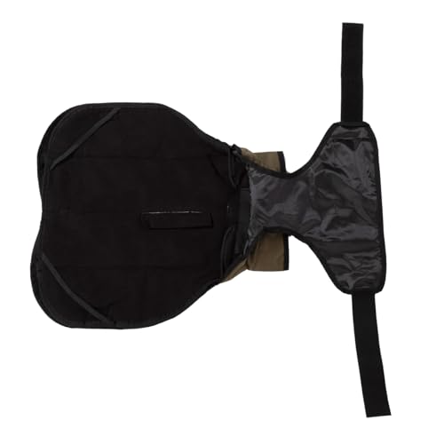 Danish Design 3-in-1-Hundemantel, Olivgrün, 25 cm, für jedes Wetter, mit Fleece gefüttert, reflektierender Regenmantel für Hunde