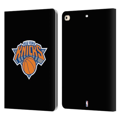 Étui New York Knicks NBA en cuir pour iPad 9.7 2017 et 2018 housse portefeuille noire