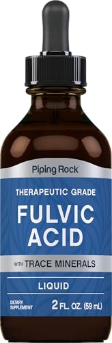 Piping Rock Liquid Fulvic Acid Drops | 2 fl oz | with Trace Minerals