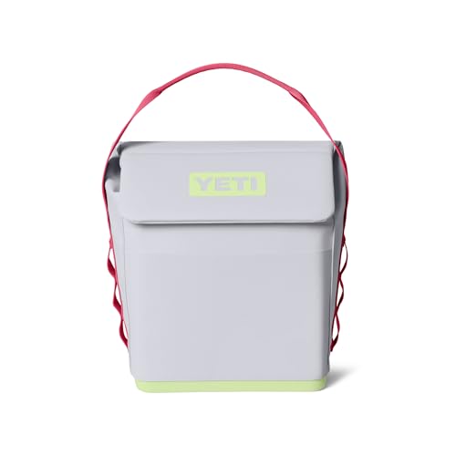 YETI Daytrip 6L Insulated Soft Cooler Lunch Bag, Mist/Pink/Grasshopper