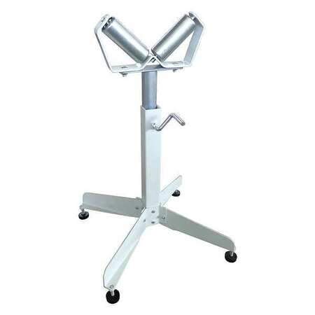 Roller Stand, V-Style, 26-1/2 to 43-1/2in.