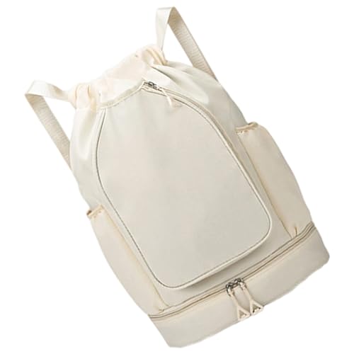 Sac de sport avec cordon grande capacité et compartiment étanche pour fitness