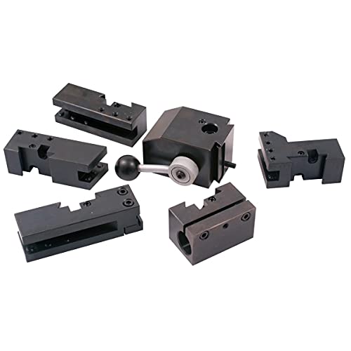 HHIP 3900-5160 DA 6 Pc Set Review 8 HHIP 3900-5424 KDK-0 Type Quick Change Tool Post and 6 Piece Holder Set