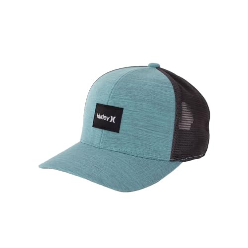 Image of Hurley Mens Trucker Hat - Flexible Quick Dry Fairway Mesh Trucker Hat for Men with Snapback Closure - Classic Mens Caps