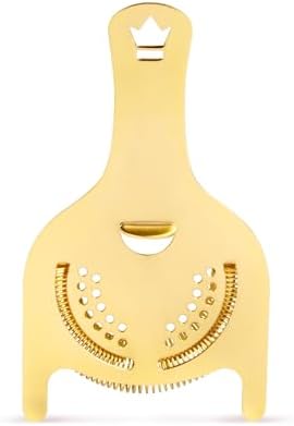 Koriko Gold Plated Hawthorne Strainer - Thumbnail 4