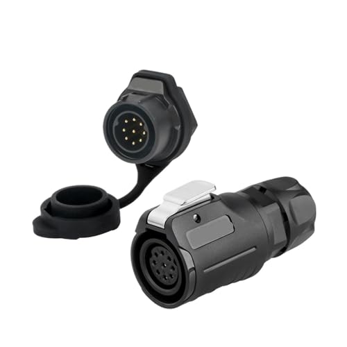 Connecteur étanche IP68 LP16 9 pin prise plastique soudure milieu hostile