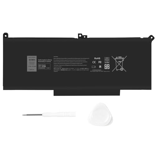 Batterie PC portable E7280 longue autonomie pour Dell Latitude 14 7480 7490