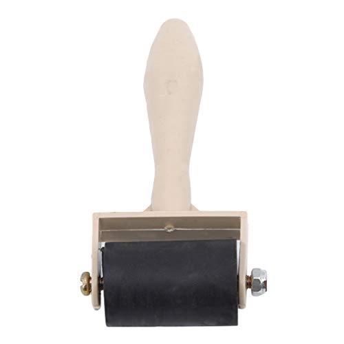 Preisvergleich Produktbild MOONQING Gummiwalze Pinsel Tinte Applikator Kunsthandwerk Ölgemälde Werkzeug Bremsrolle Tintenroller Drucktinte Stanzwerkzeug