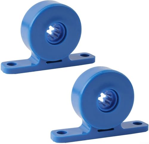 Eawfgtuw Pour arbre d'entraînement pour nettoyeur de piscine, lot de 2 roulements Turine compatibles avec Polaris 180 280 C80 C86 EC80, acier inoxydable et ABS (C80 (2 pièces)
