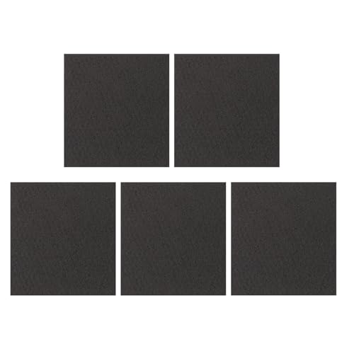 Ipetboom - Ipetboom 5 Stück Teiliges Hochreiner Kohlefaserfilz Hitzebeständiges Isolierpad Feuerfest Für Laborofen Schweißen Halbleiter Forschung