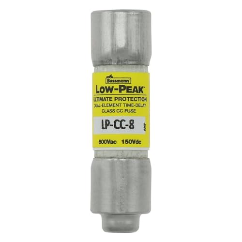 Fusible LP-CC-8 Bussmann 8A temporisé évite les coupures de courant inutiles