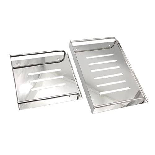 Estante de baño de acero inoxidable engrosado XMING con bandeja de 21 cm 6