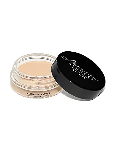 Blunder Cover Foundation/Concealer - Shade: 2 - Zwei - Fair, Soft Cool Pink Undertones | Clean Beauty, All-In-One, Cruelty-Free, Fragrance-Free, Vegan - Monika Blunder Beauty (2 - Zwei) #TOP18