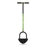WORKPRO 40-Inch Edger Lawn Tool, Heavy Duty Lawn Edger, Half Moon Steel Saw-Tooth Blade with Wide Footplate & Ergonomic T-Grip Handle, Manual Border Grass Edger for Lawn, Sidewalk & Garden Landscaping