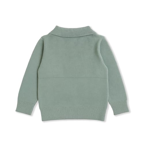 Image of Kidbea Premium Organic Cotton Winter Knitwear Set for Baby Boys | Soft Warm Pullover Sweater & Pant | Classy Comfort Outfit for Infants kids