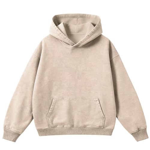 Amazon.com: KPOP Acid Wash Hoodie for Men Oversized Vintage Cotton