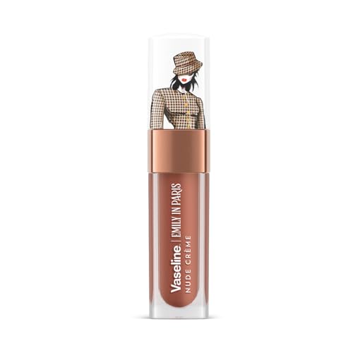 Image of Vaseline Emily in Paris Nude Creme Lip Oil | Intense Gloss | 24H Moisturisation | 4 g