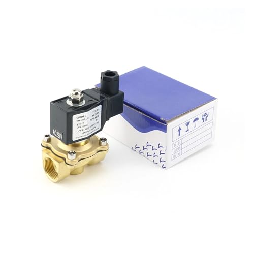Électrovanne normalement fermée DN25 pour eau air gaz