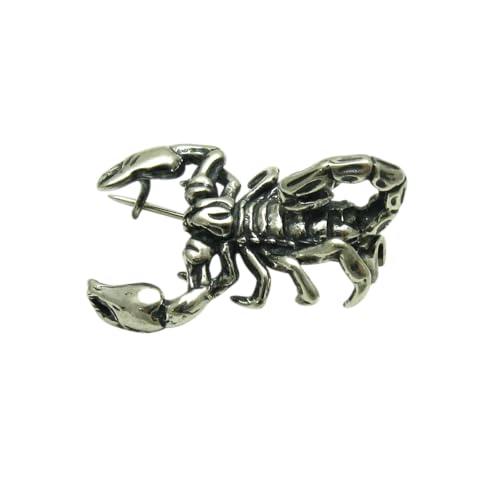 Broche en argent 925 scorpion Empress A000010 | Bijou animalier unisexe