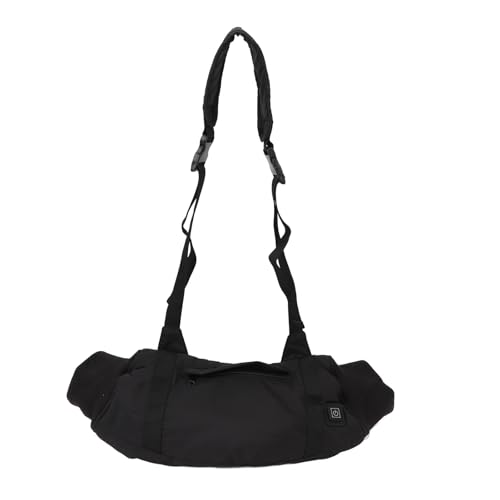 Uppvärmd Handmuff med USB-laddning, 3 Justerbara Värmenivåer, Vattentät Handvärmare, Bekväm och Portabel Design med Ficka och Dragkedja, för Utomhusaktiviteter, Jakt, Fotboll, Vandring, Vintersporter