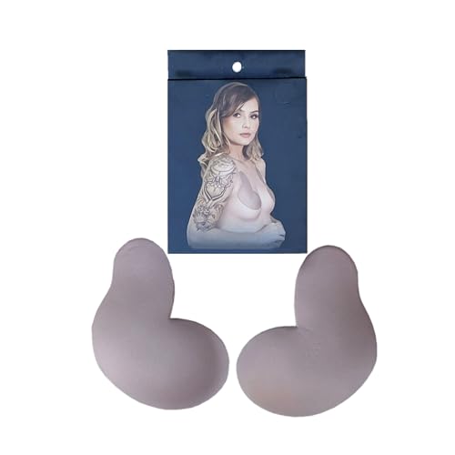 Sutiã Adesivo Modelador de Seios Evolution Adereup: Levanta e Junta (BR, Alfa, P, Regular, Bege)