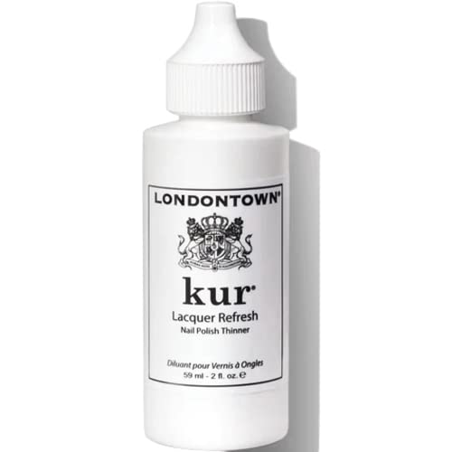 LONDONTOWN Lacquer Refresh Nail Polish Thinner for Old Thick Clumped Nail Paint...
