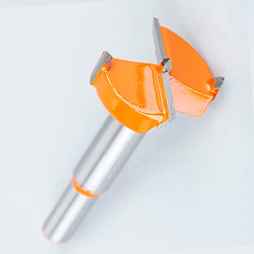 SagaSave 42mm Forstner Drill Bits Hole Saw,Hexagon Shank High Speed Wood Cutter Auger Opener for Wood Woodworking Hinge Hole Drilling Boring Bit Cutter 1PCS