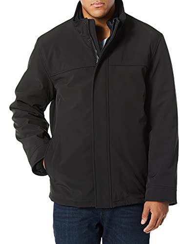 Dockers Men's 3-in-1 Soft Shell Systems Jacket with Fleece Liner, black, X-Large 10 Best Dockers Mens Jackets - Editoor Pick's