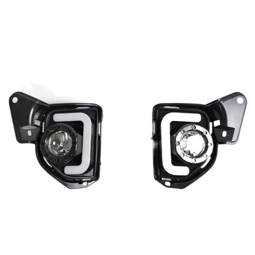 Phare antibrouillard pour Toyota Hiace 2014-2018 avec feux de circulation diurne LED