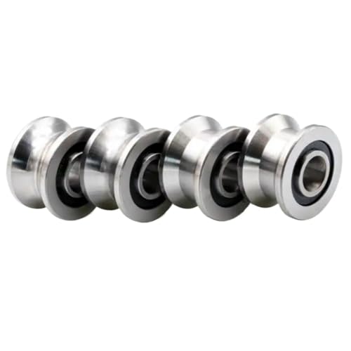 Roulement à gorge en U haute précision en acier inox anti-friction T22