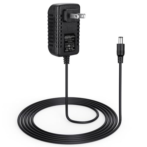 30W Power Cord Adapter Replacement for Echo Show 8 3rd Gen., Show 10 3rd Gen., Show 15, Show 21, Echo 3rd/4th Gen. - Black Wall Charger Cable, 5ft