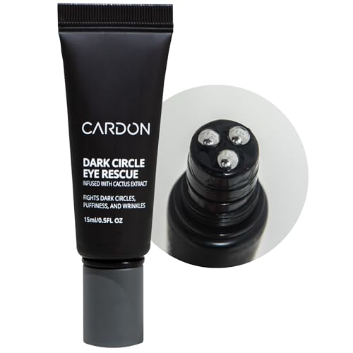 Cardon | Dark Circle Rescue for Men and Women | Under Eye Roller Eye Stick Massager for Puffy Eyes, Dark Circles, Bags, Wrinkles | Made with Peptides, Niacinamide, Hyaluronic Acid