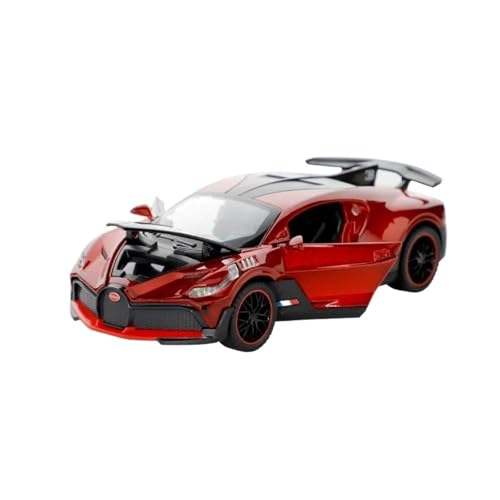 JINGDEE Bugatti Divo Modellauto 1:32 Rot