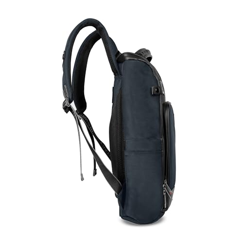 Image of SWISS MILITARY Aspen Laptop Backpack 15.6 Inch with USB Charging Port, Quick Access Pockets, iPad Compartment, Mesh Bottle Holders, 16L Compact Travel Office College Bag for Men Women