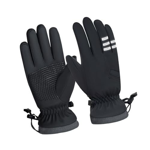 Gants d'hiver de cyclisme coupe-vent et imperméables pour homme et femme