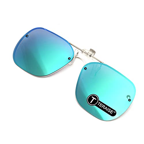 Gafas de sol polarizadas flip up anti-glare clip TERAISE lentes sobre gafas uv400 para conducir