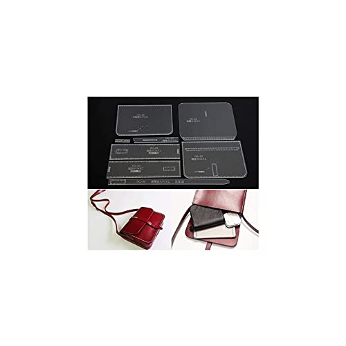 NW Shoulder Bag Acrylic Template Leather Pattern Acrylic Leather Pattern Leather Templates for Bags
