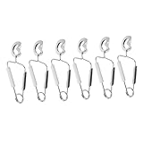 Pince à fruits de mer en métal : sa forme spéciale épouse parfaitement la forme des escargots. utilisez-la pour servir les escargots sans vous salir les mains