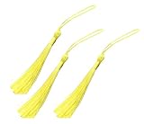 Creanoso Bookmark Tassels (Lemon Yellow Color)