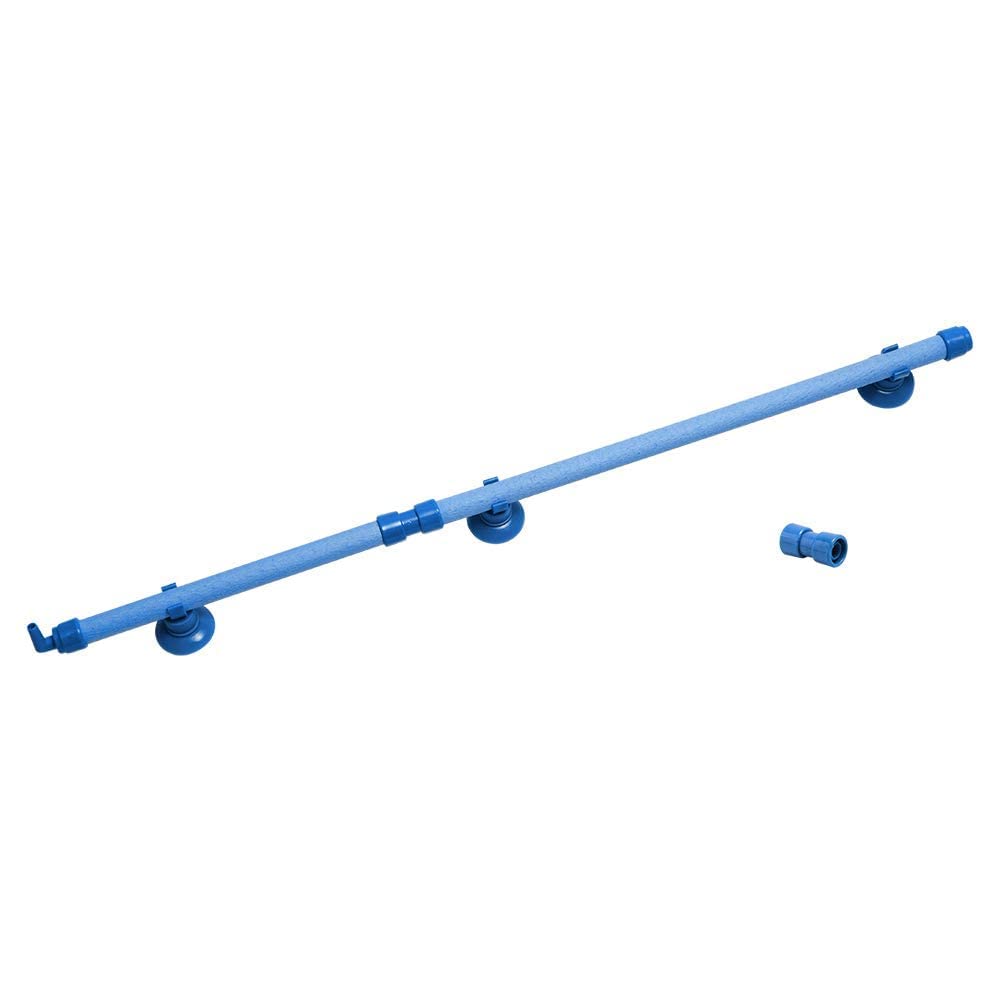 Quickun Aquarium Air Stone Bubble Wall Tube Oxygen Diffuser Bar Decor Accessory for Fish Tank 18 Inch Length,1PCS